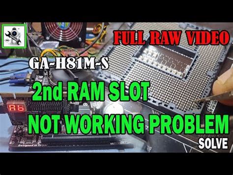two ram slots not working reddit